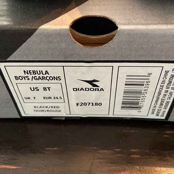 Diadora Nebula Kids Soccer Cleats - Picture 6 of 6
